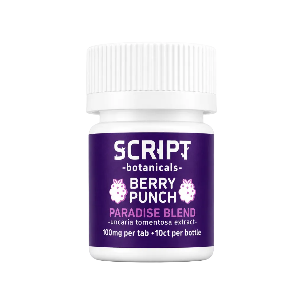 Script Botanicals - 100mg Botanical Tablets - 10pk - 6ct