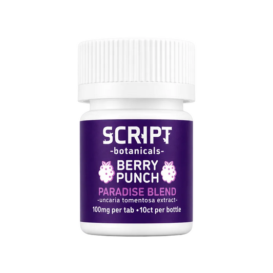 Script Botanicals - 100mg Botanical Tablets - 10pk - 6ct