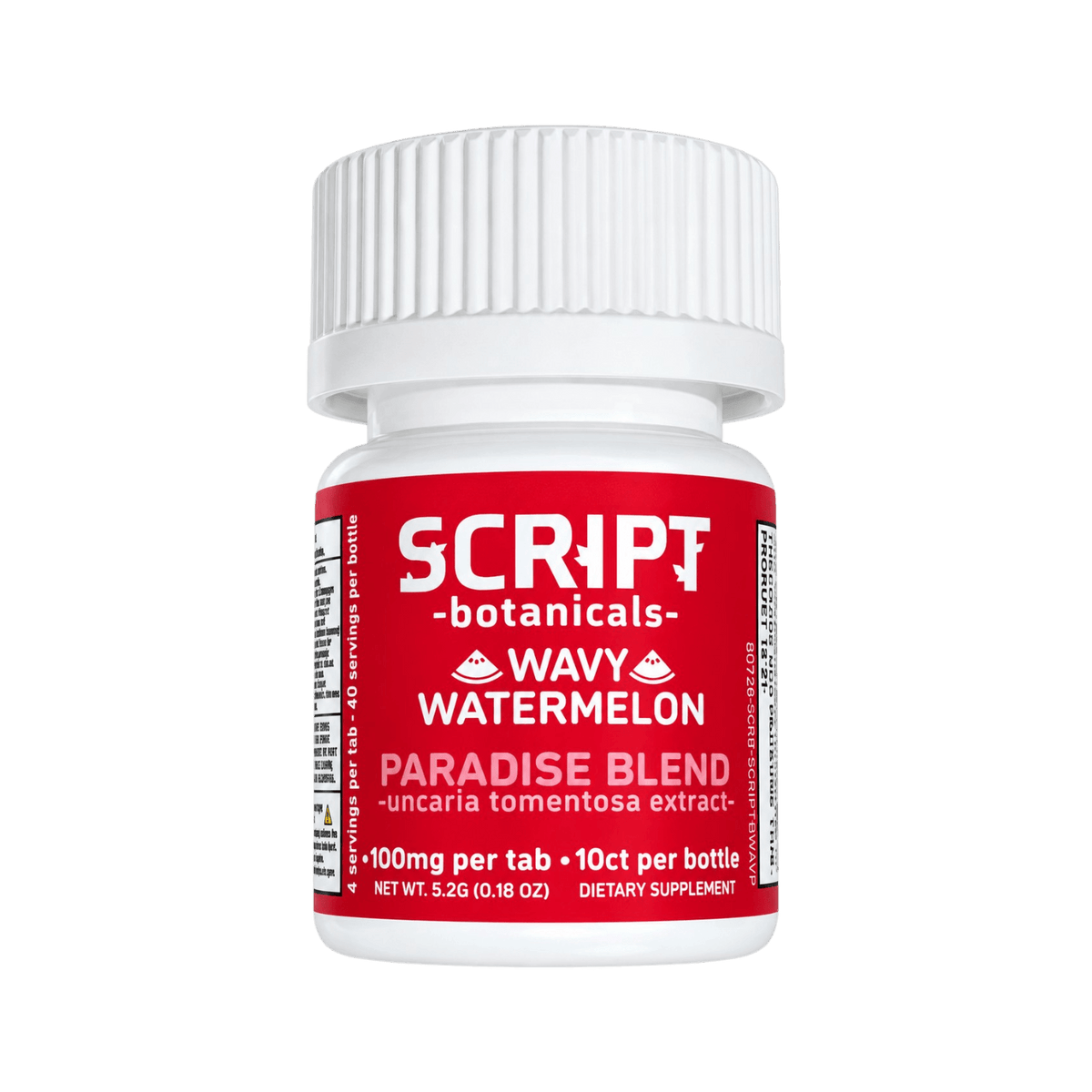 Script Botanicals - 100mg Botanical Tablets - 10pk - 6ct
