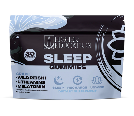Higher Education - Sleep Functional Mushroom Gummies - 30ct - Grape