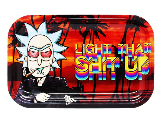 Rolling Tray - Metal - Medium Size - Assorted