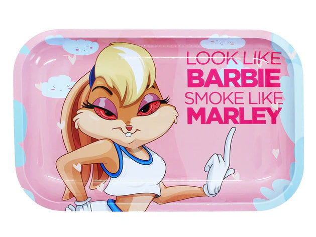 Rolling Tray - Metal - Medium Size - Assorted