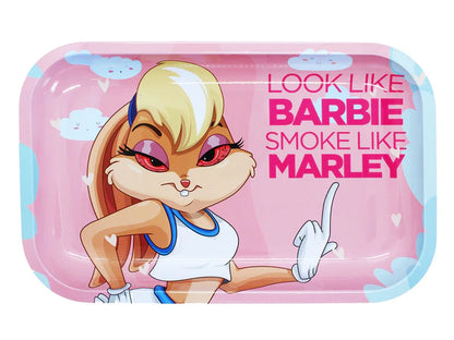 Rolling Tray - Metal - Medium Size - Assorted