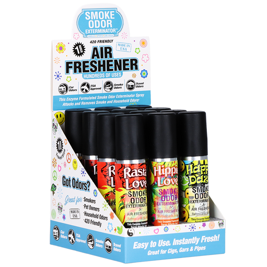 Smoke Odor Exterminator - 1oz Spray Display - Mixed Pop Culture - 12ct