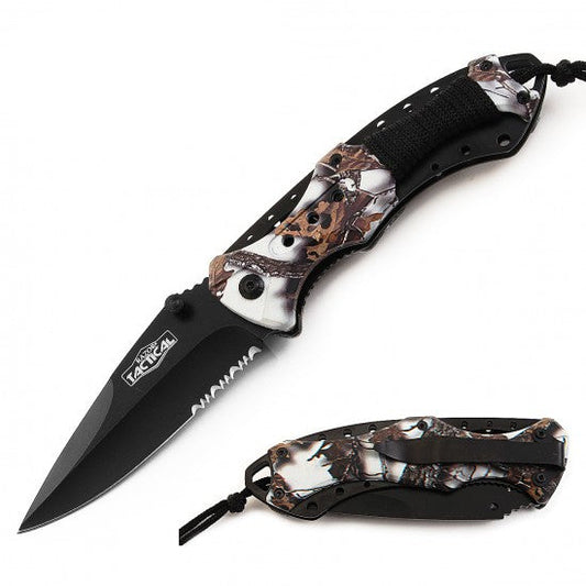 Razor Tactical - Leaves 4.5" Premium Flip Knife