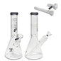 Str8 - WP - 10" Beaker w/ Ice Catcher - Blue +