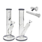 Str8 - WP - 10" Straight Tube w/ Ice Catcher - Blue +