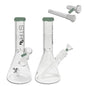 Str8 - WP - 12" Beaker w/ Ice Catcher - Blue +