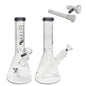 Str8 - WP - 12" Beaker w/ Ice Catcher - Blue +