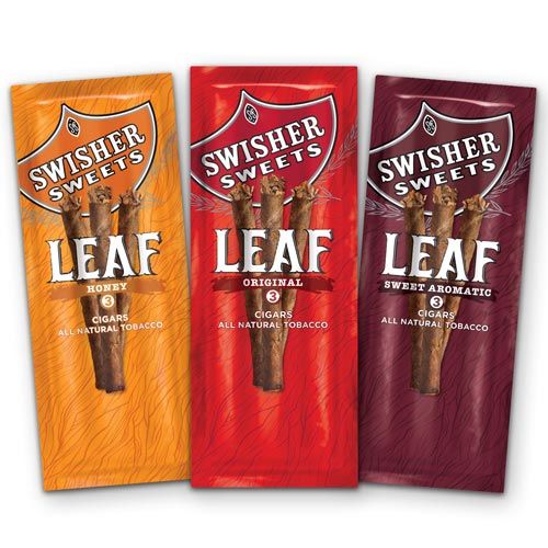 Swisher Sweets - Leaf Cigars - 3pk - 10ct