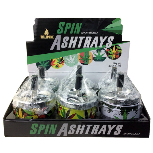 Blink - Ashtray - Spin Away - Leaf 1 - 6ct