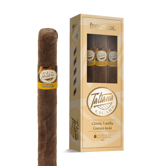 Tatiana Classic Vanilla Corona 6x44 FreshBox Cigars - 3pk - 6ct