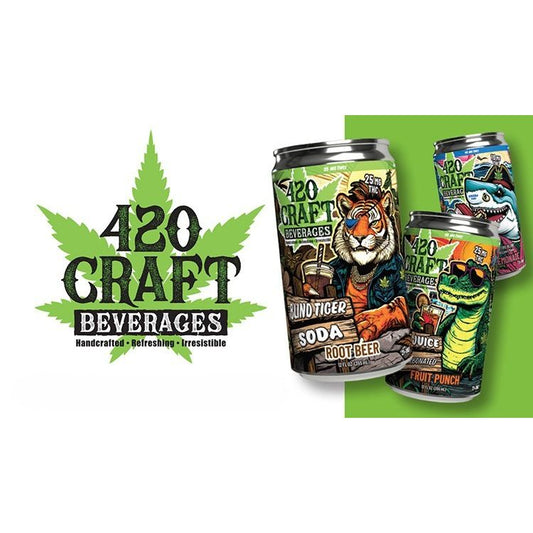 420 Craft Beverages D9 Soda - 25mg - 12oz