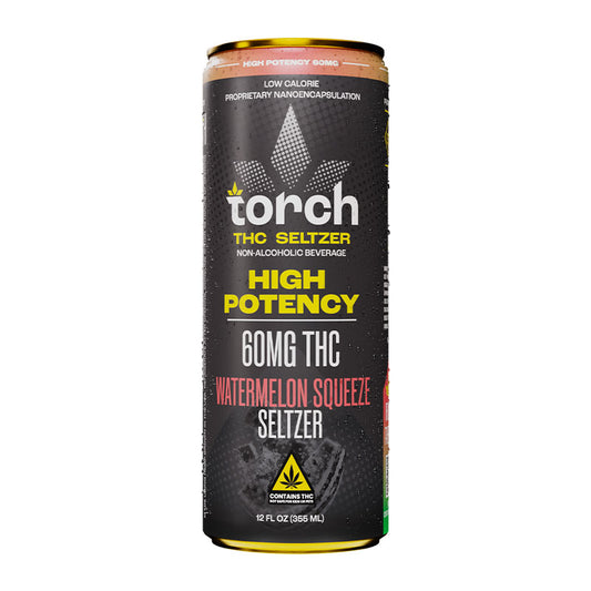 Torch - 60mg D9 THC Seltzer - 12oz - 4ct