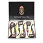 IDGAF Classic Wooden Sherlock Hand Pipe - 6ct