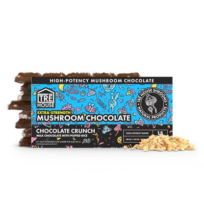 Tre House - Extra Strength Mushroom Chocolate Bars - 10ct