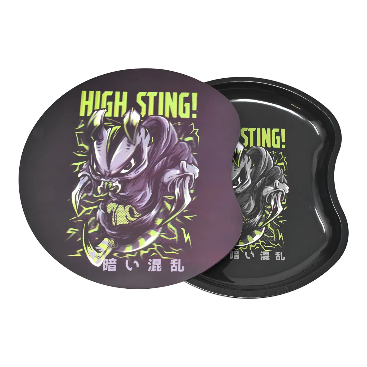 Metal Rolling Trays - 12ct - W/ Magnetic Lid + Cone Fill + Scraper