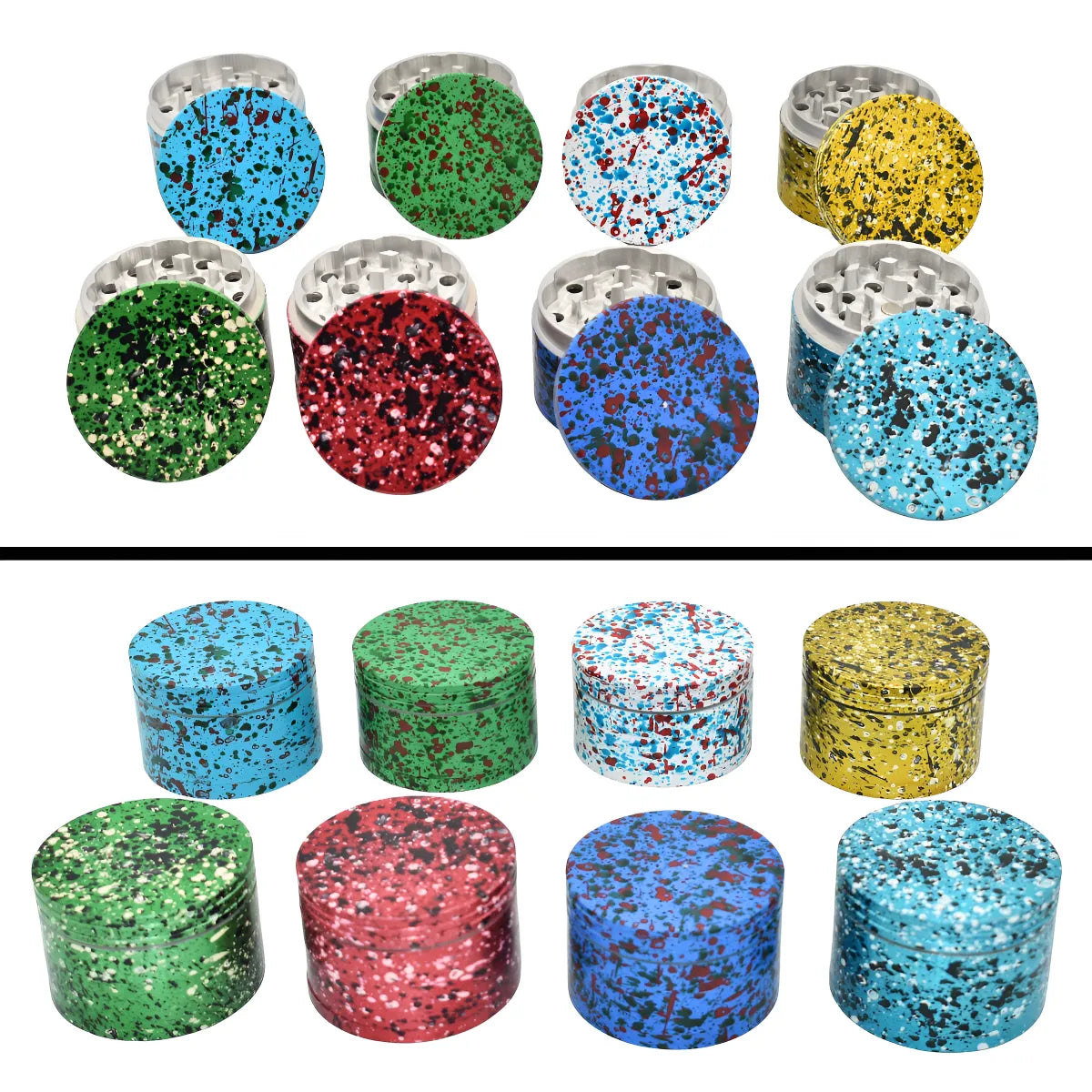 Grinder - 4pc - Paint Splatter - 55mm