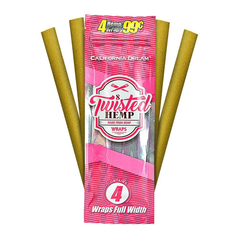 Twisted Hemp Wraps - 4pk - 15ct