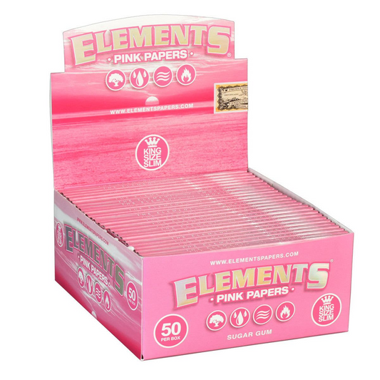 Elements - Papers - Vegan Gum Pink - 1 1/4 - 24ct +
