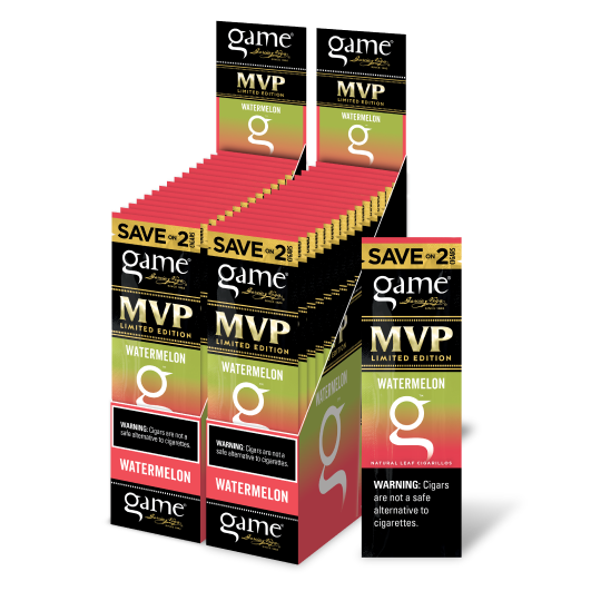 Game Cigarillos - Limited Edition Watermelon (2/$1.29) - 2pk - 30ct