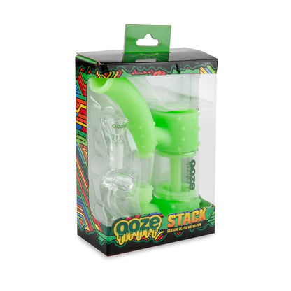 Ooze Stack Pipe Silicone Bubbler