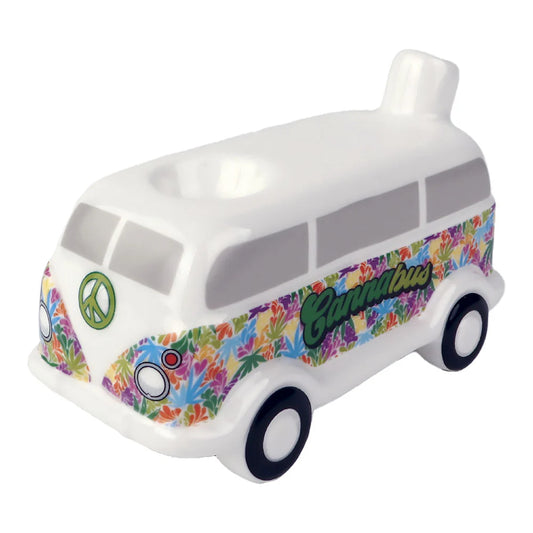 Wacky Bowlz - Ceramic Pipe - Fun Designs and Unique Shapes - 3.5" - Cannabus