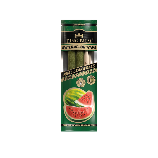 King Palm - Cones - Slim - 2pk - 20ct - Watermelon Wave