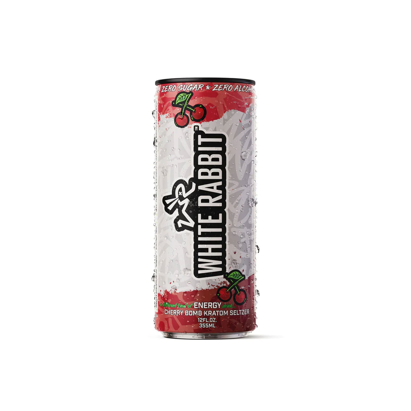 White Rabbit - Energy Kratom Seltzer - 12oz