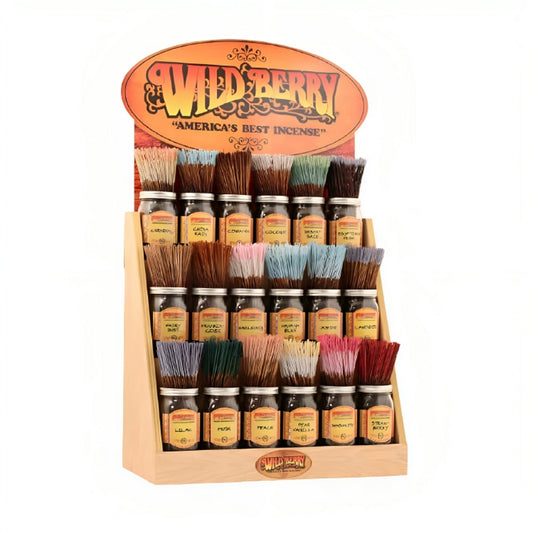 Wild Berry Incense Display - 18ct - Assorted Scents