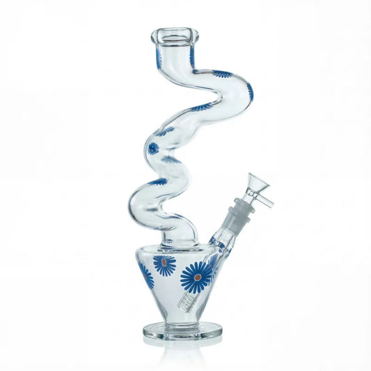 WP - 11.5" Daisy Electroplated 3-Kink Zong