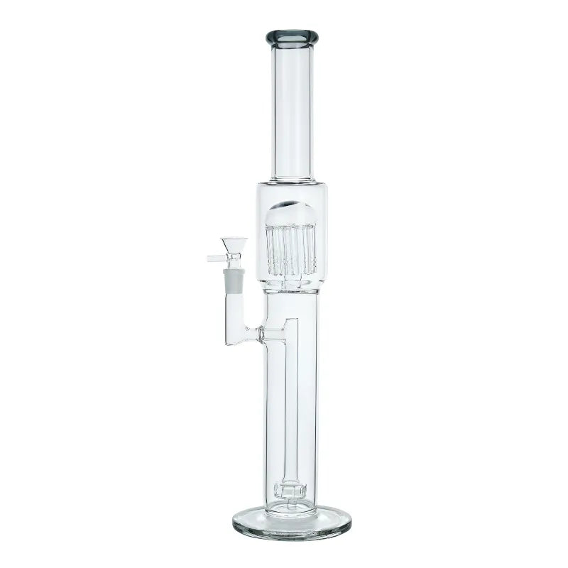 WP - 17.5" Tree & Showerhead Perc Straight Water Pipe - Assorted Colors