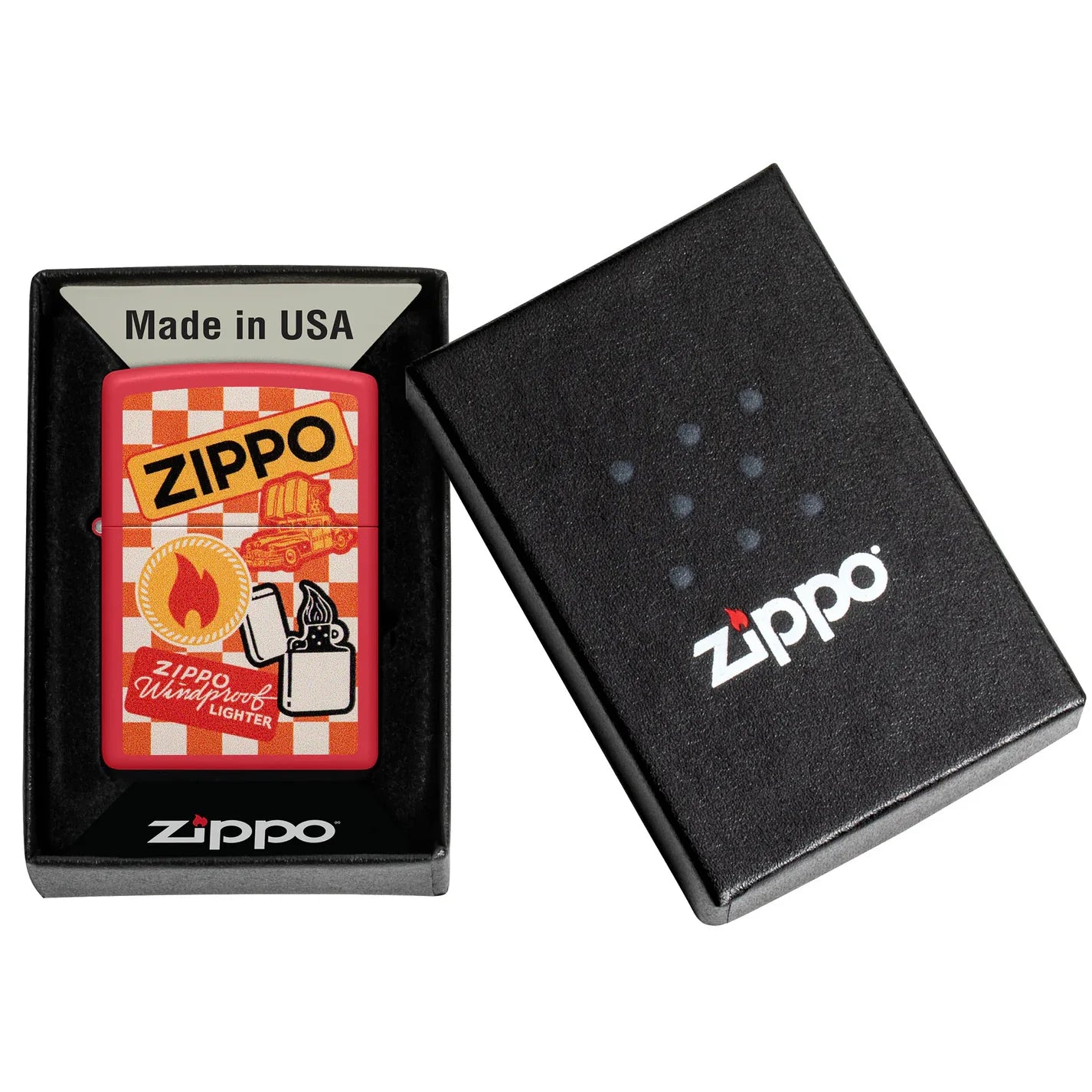 Zippo - Lighter - Retro Zippo Design