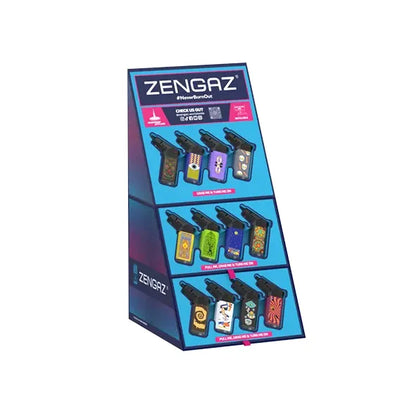 Zengaz - Lighter Display - Asst Jet - 48ct