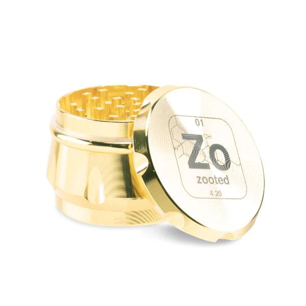 Zooted 4pc Grinder - 63mm - Assorted Colors