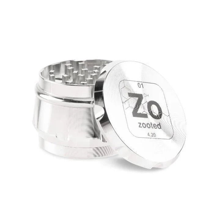 Zooted 4pc Grinder - 63mm - Assorted Colors
