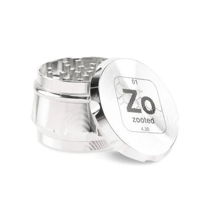 Zooted 4pc Grinder - 63mm - Assorted Colors