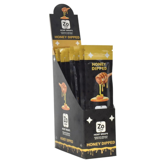 Zooted - Hemp Wraps - Honey Dipped - 2pk - 25ct