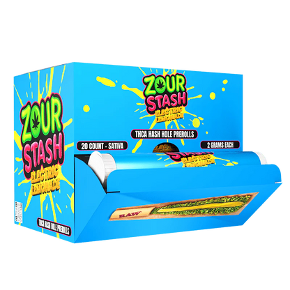 Zour Stash - 2g Pre-Roll THCA Hash Holes - 20ct