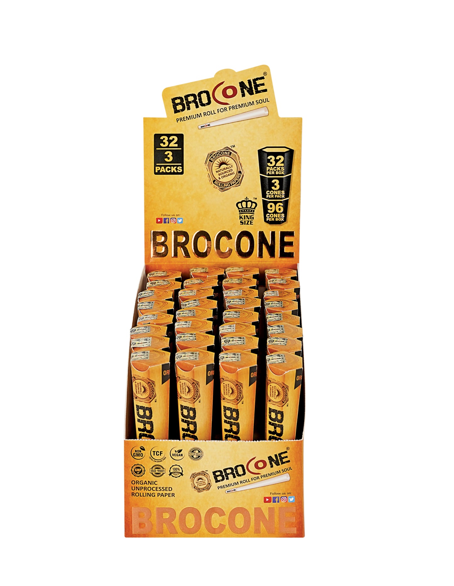 Brocone 1A King - 32ct