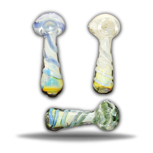 3.5" ART TWISTING HAND PIPE 16CT JAR