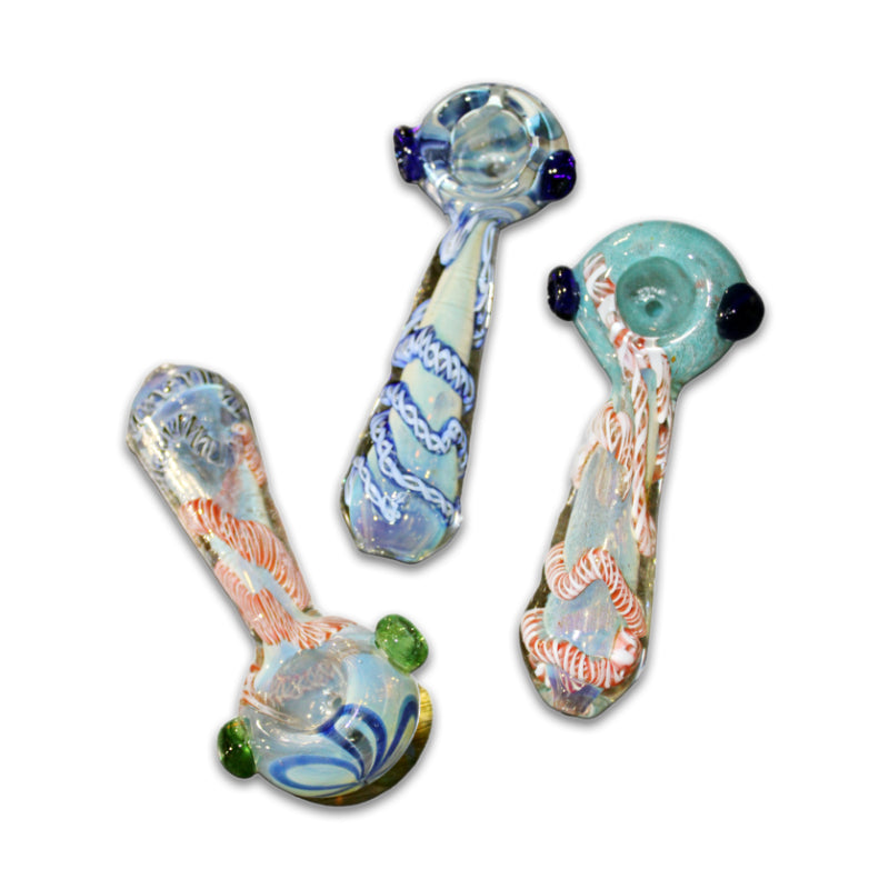 3.5" HEAD FRIT HAND PIPE 18CT JAR