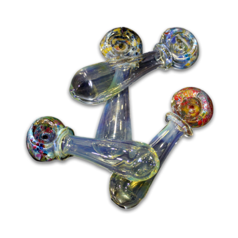 3.5" HEAD FRIT RIM HAND PIPES 14CT JAR