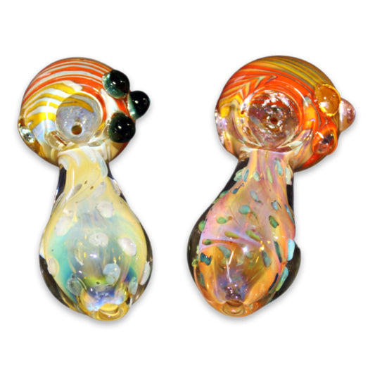 4" COLOUR ART HAND PIPE 10CT