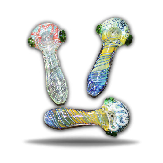 4" HONEYCOMB SPIRL HAND PIPE 15CT