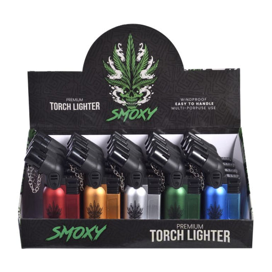 Smoxy Mini Torch Display Agni Double Metal - 20ct