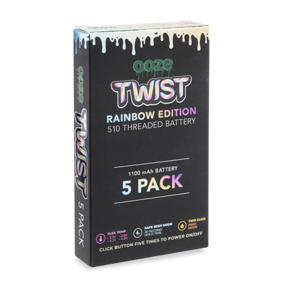 Ooze Twist mAh Batteries - Rainbow
