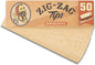 Zig Zag Tips Original Unbleached 50PK
