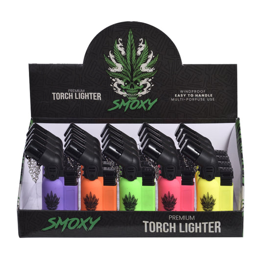 Smoxy Mini Torch Display Agni Double Rubber - 20ct