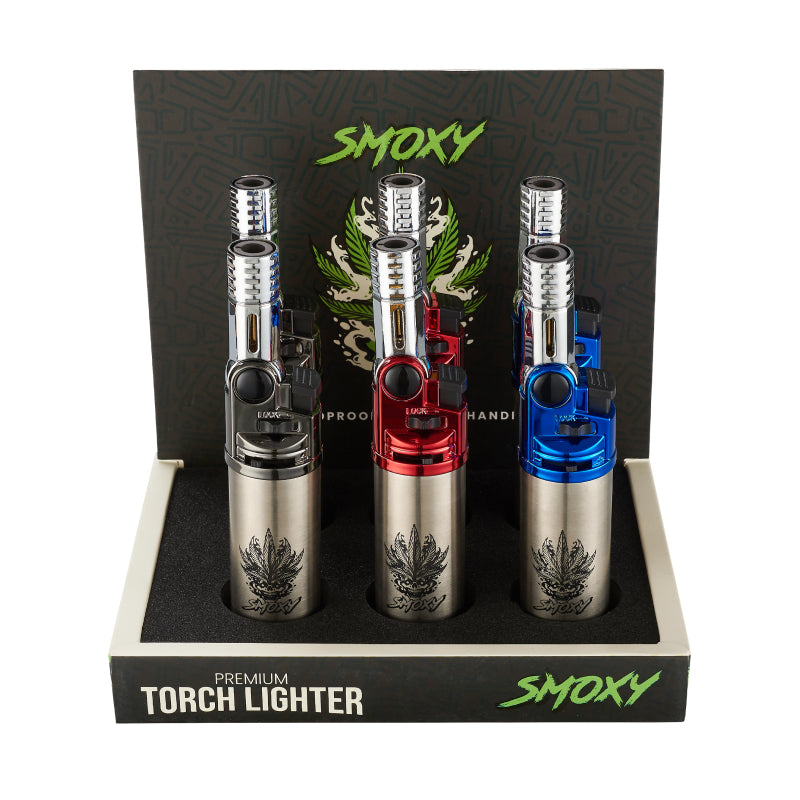 Smoxy Torch Display Bogie - 6ct – Metro Smoke Wholesale